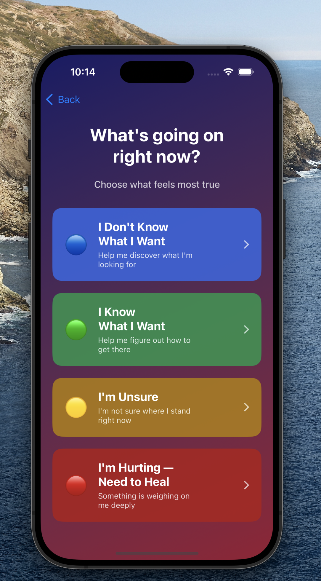 Choose your state of mind